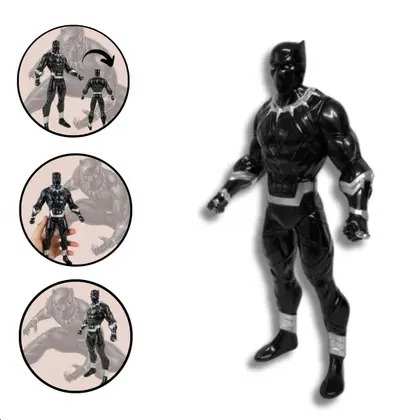 BONECO PANTERA NEGRA 9,5CM
